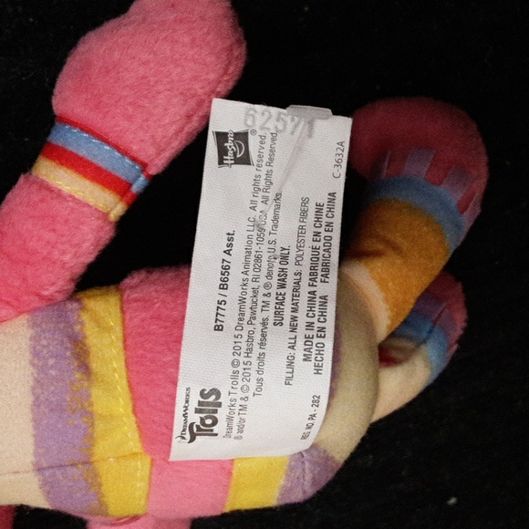Talking Troll HASBRO DREAMWORKS Plush Doll - Picture 9 of 11